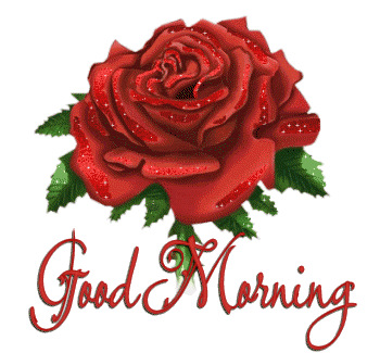 Good Morning - Rose Glitter-wg018189