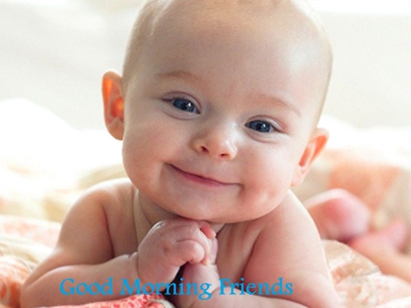 Good Morning - Smiling Baby-wg16226