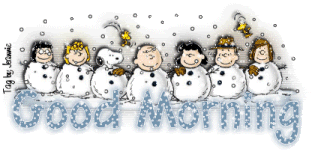 Good Morning - Snowman Glitter-wg0180554