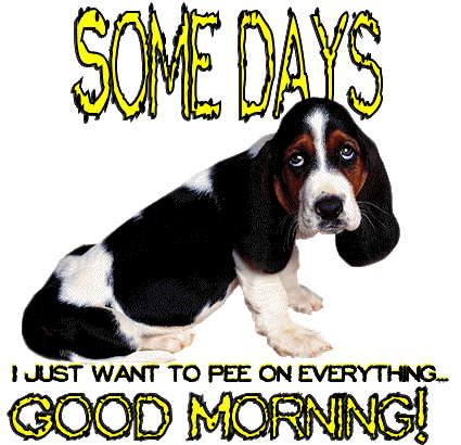 Good Morning - Some Days I Just Want To Pee  On  Everything-wg018195
