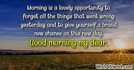 Morning Is A Lovely Opportunity-wg11360