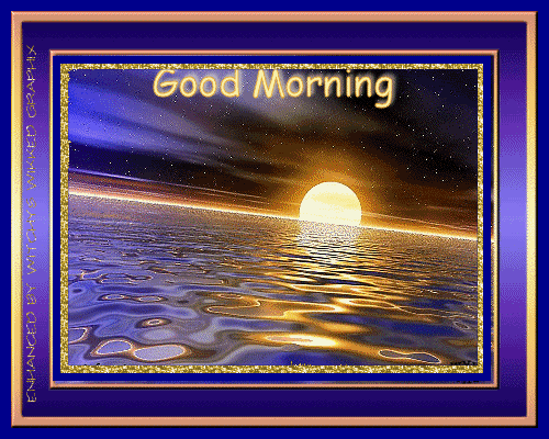 Good Morning Animated Wishes Pictures, Images