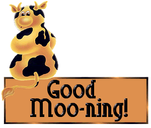 Good Morning With Funny Cow-wg0180756