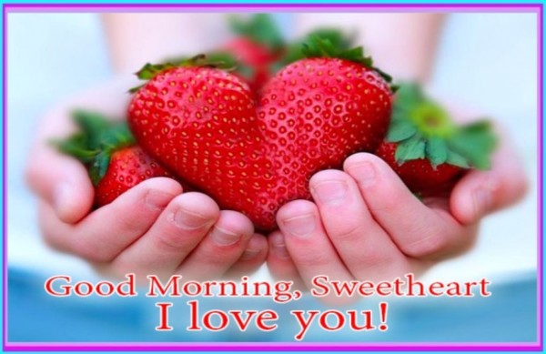 Good  Morning With Love Sweetheart-wg16138