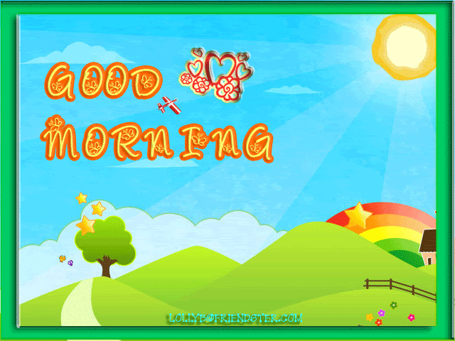 Animated Sun – Good Morning