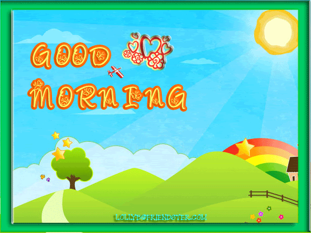 Good Morning With Sun Animation-wg0180788