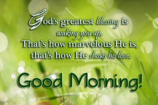 Good Morning Wishes With Blessing Pictures, Images