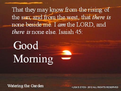 I Am The Lord - Good Morning-wg140409