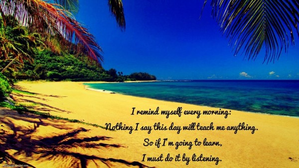 I Remind  Myself Every Morning - Good Morning-wg034349