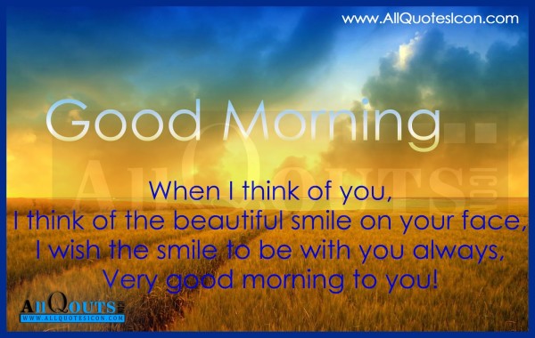 I Wish The Smile To Be With you - Good Morning-wg16428
