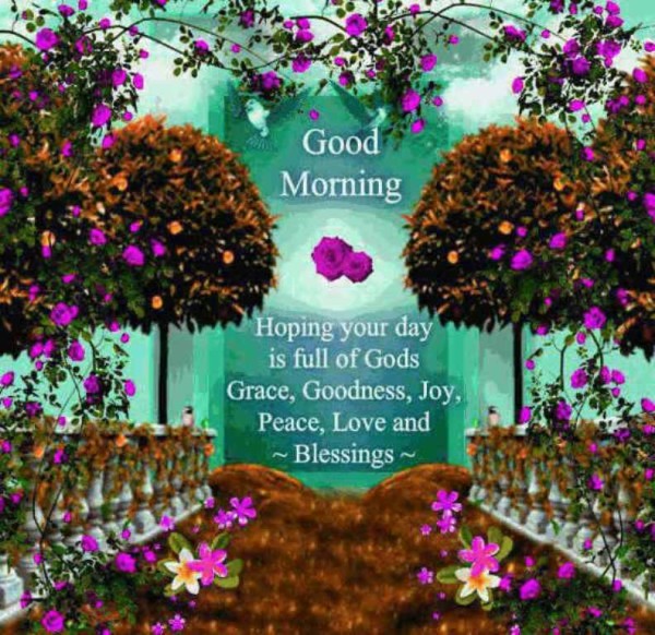 Joy Peace And Love- Good Morning-wg034358