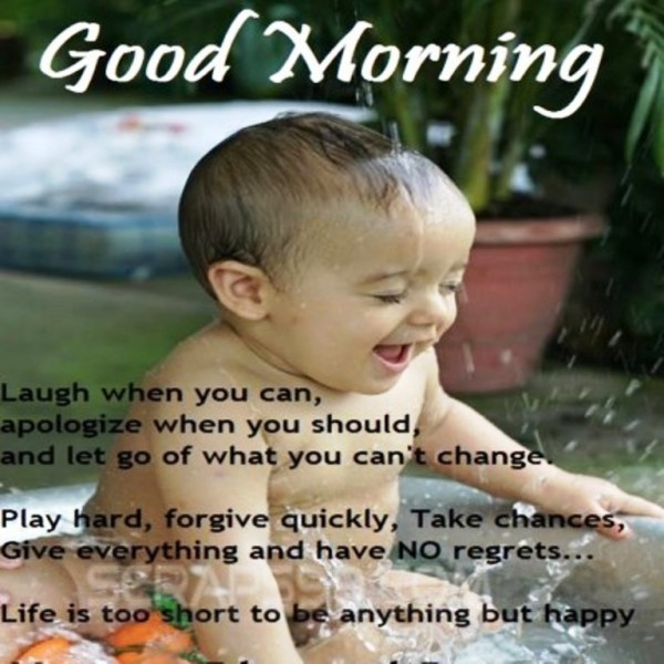 Keep Smiling Baby -  Good Morning-wg023271