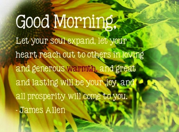 Let Your Soul Expand - Good Morning-wg023277