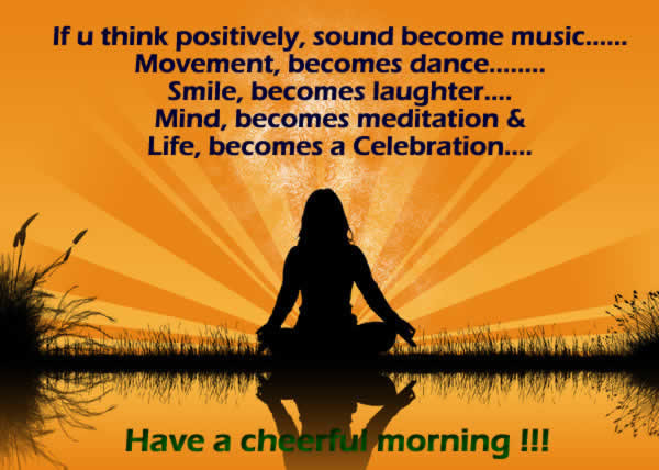 Life Becomes A Celebration - Good Morning-wg140529