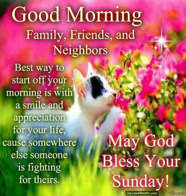 May God Bless Your Sunday-wg11514