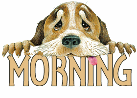 Morning - Sad Doggie-wg0180955