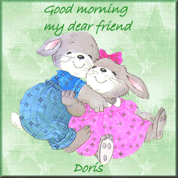 My Dear Friend – Good Morning Glitter