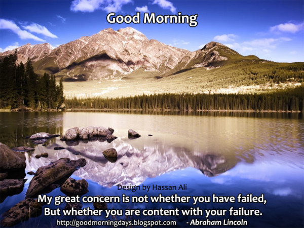 My Great Concern - Good Morning-wg140663