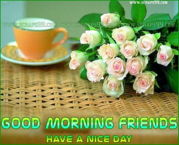 Good Morning To My Sweet Friends-wg034405
