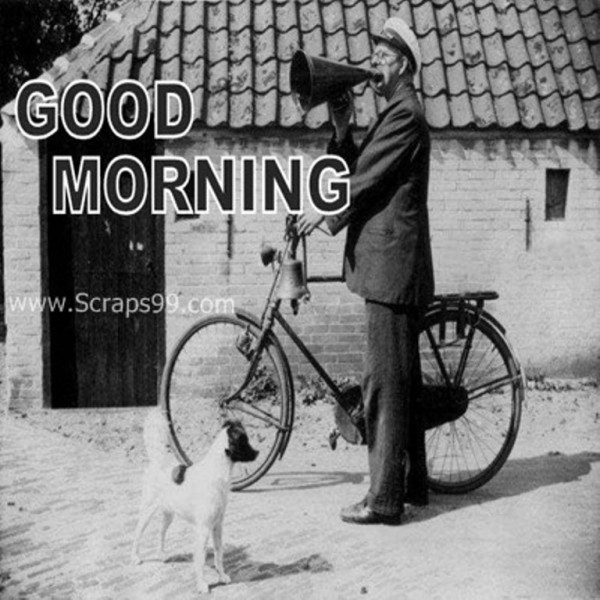 Good Morning - Man Image-wg034412