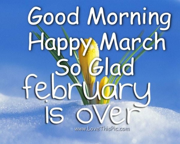 Happy March Good Morningwg11568