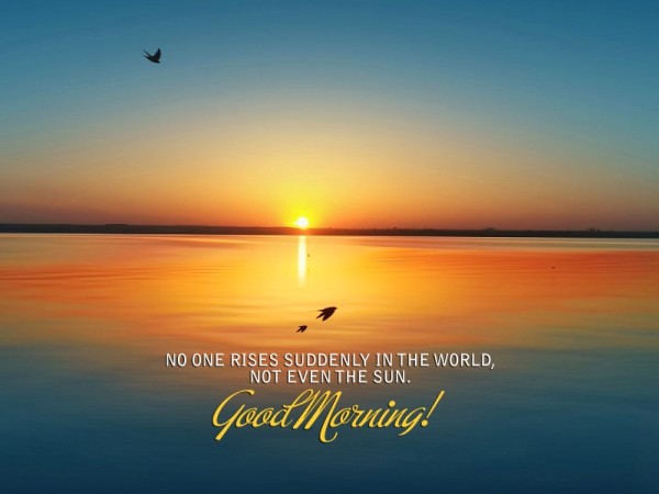 No One Rises - Good Morning-wg16657