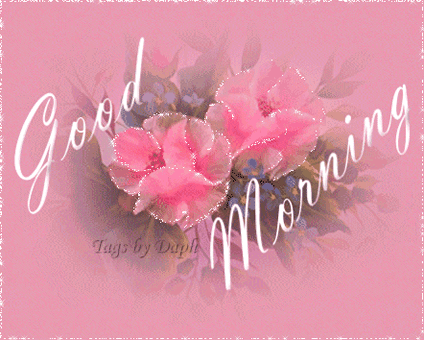Pink Roses -Good  Morning-wg034424
