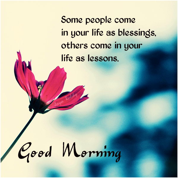 Some People Come In Your Life With Blessing