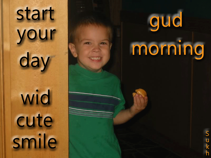 Start Your Day With Cute Smile-wg16698