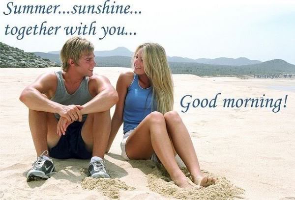 Summer Sunshine Together With You - Good Morning-wg0181082