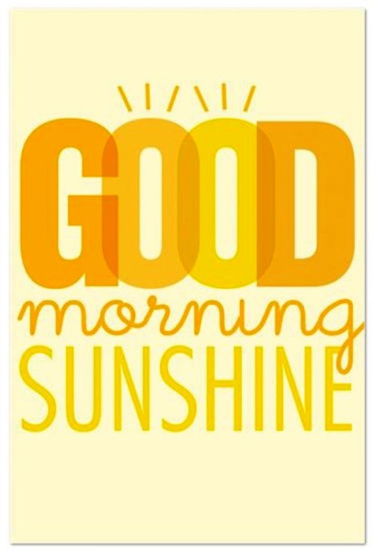 Sunshine-Good Morning-wg023411