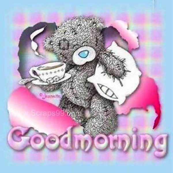 Lazy Teddy- Good Morning-wg023424