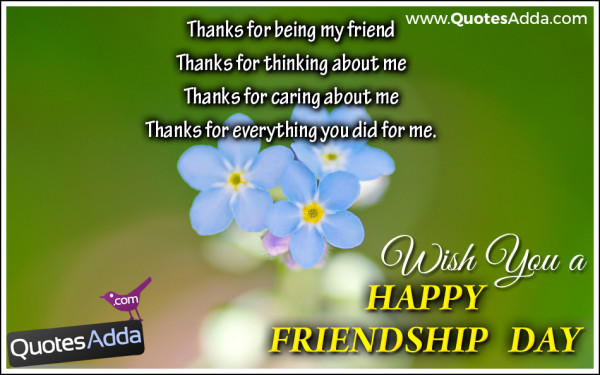 Thanks For Being My Friend-wg140838