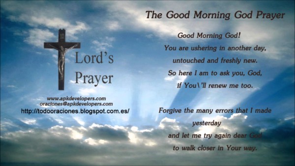 The Good Morning God Prayer-wg140860