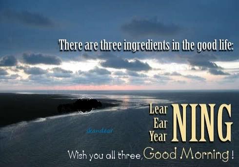 There Are Three Ingredients - Good Morning-wg0181102