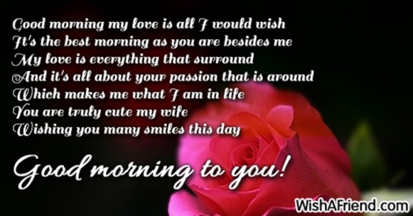 Wishing You Many SmilesThis Day- Good Morning-wg034268