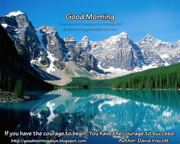 You Have The Courage - Good Morning-wg141030