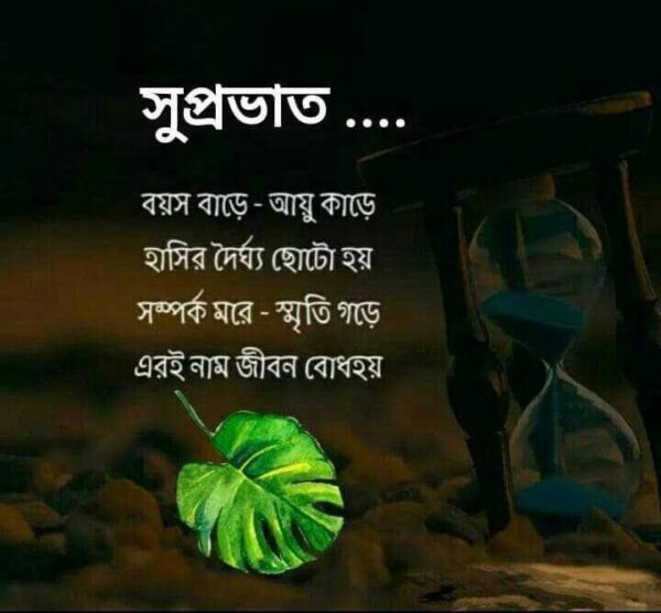 Amazing Bengali Good Morning Photo