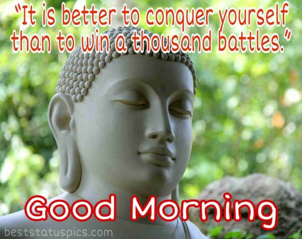 Buddha Good Morning Quotes