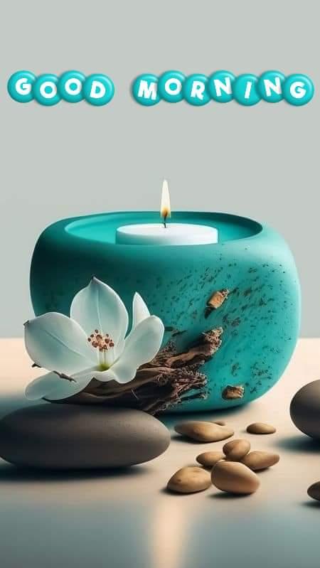 Candle Good Morning Pic