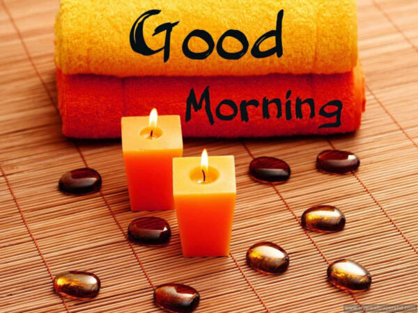 Candle Good Morning Picture