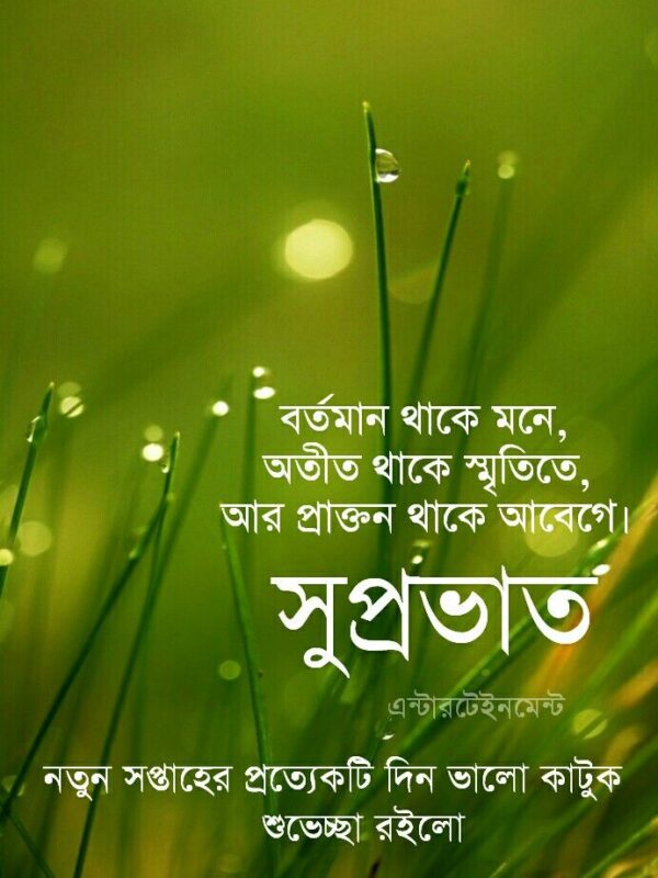 Fantastic Bengali Good Morning Picture