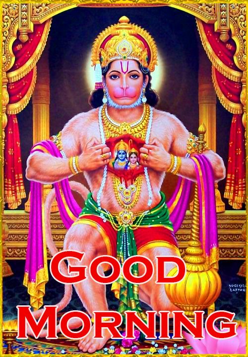 Fantastic Good Morning Hanuman Ji Image