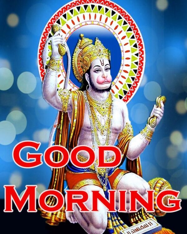 Fantastic Good Morning Hanuman Ji Photo
