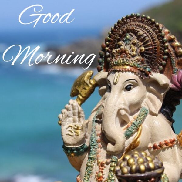 Ganesha Good Morning Image