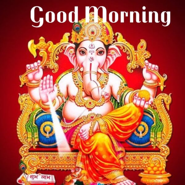 Ganesha Good Morning Photo