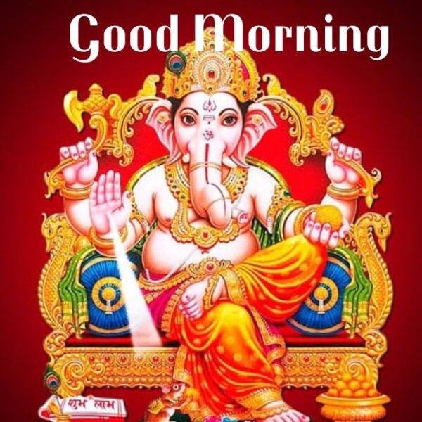 Ganesha Good Morning Photo