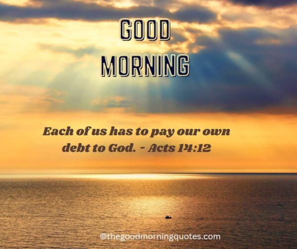 Good Morning Bible Each Of Us
