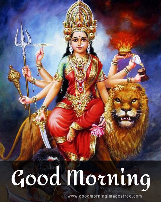Good Morning Durga Mata Ji Wallpaper Whatsapp