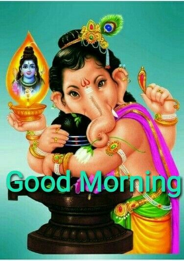 Good Morning Ganesh Photo